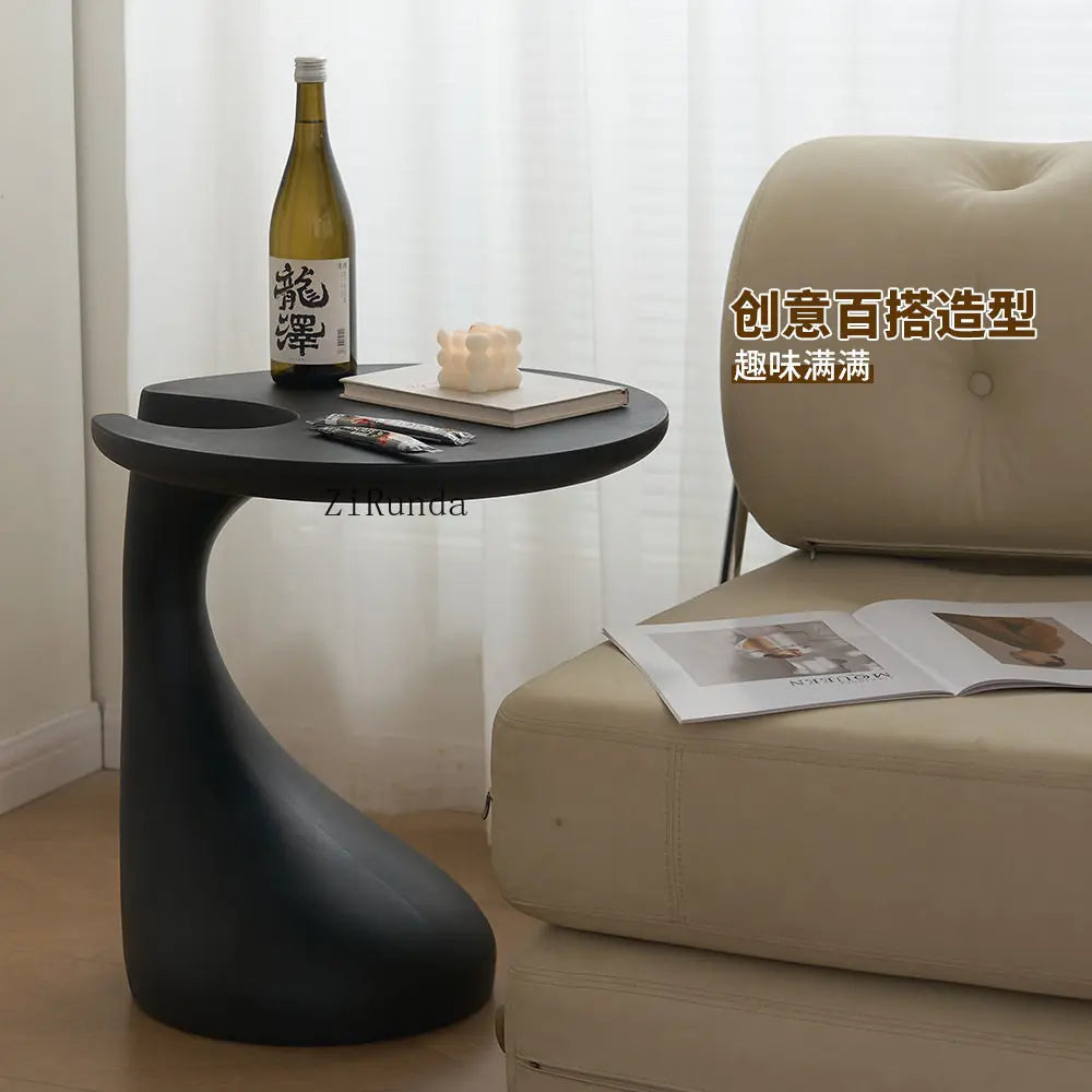 Simple modern corner table, living room sofa, small table, special-shaped coffee table