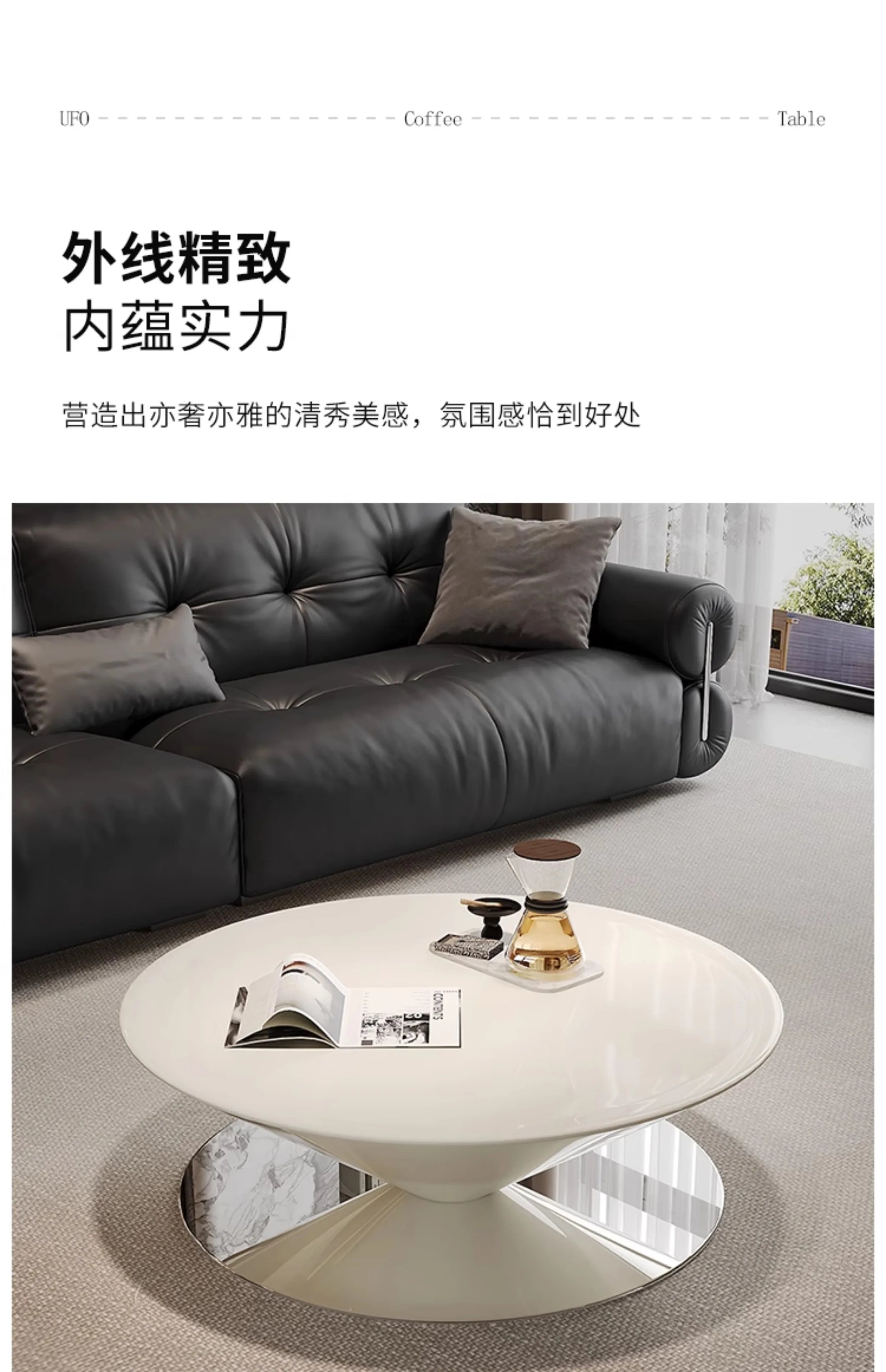 Cute Trendy Coffee Table European Classic Simple Glamour Coffee Tables Nordic Luxury Mesa Auxiliar Salon Living Room Furniture
