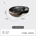 Italian Luxury Coffee Table Decoration Modern Clear Minimalist Coffee Table Unique Aesthetic Mesa Auxiliar Postmodern Furniture