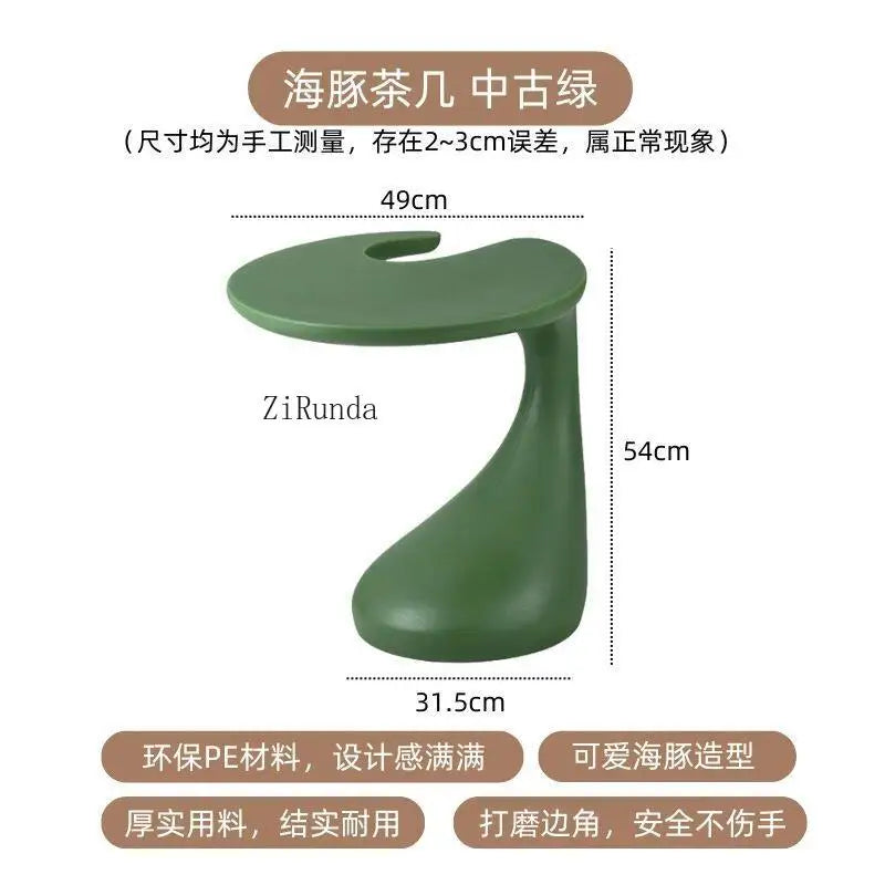 Simple modern corner table, living room sofa, small table, special-shaped coffee table
