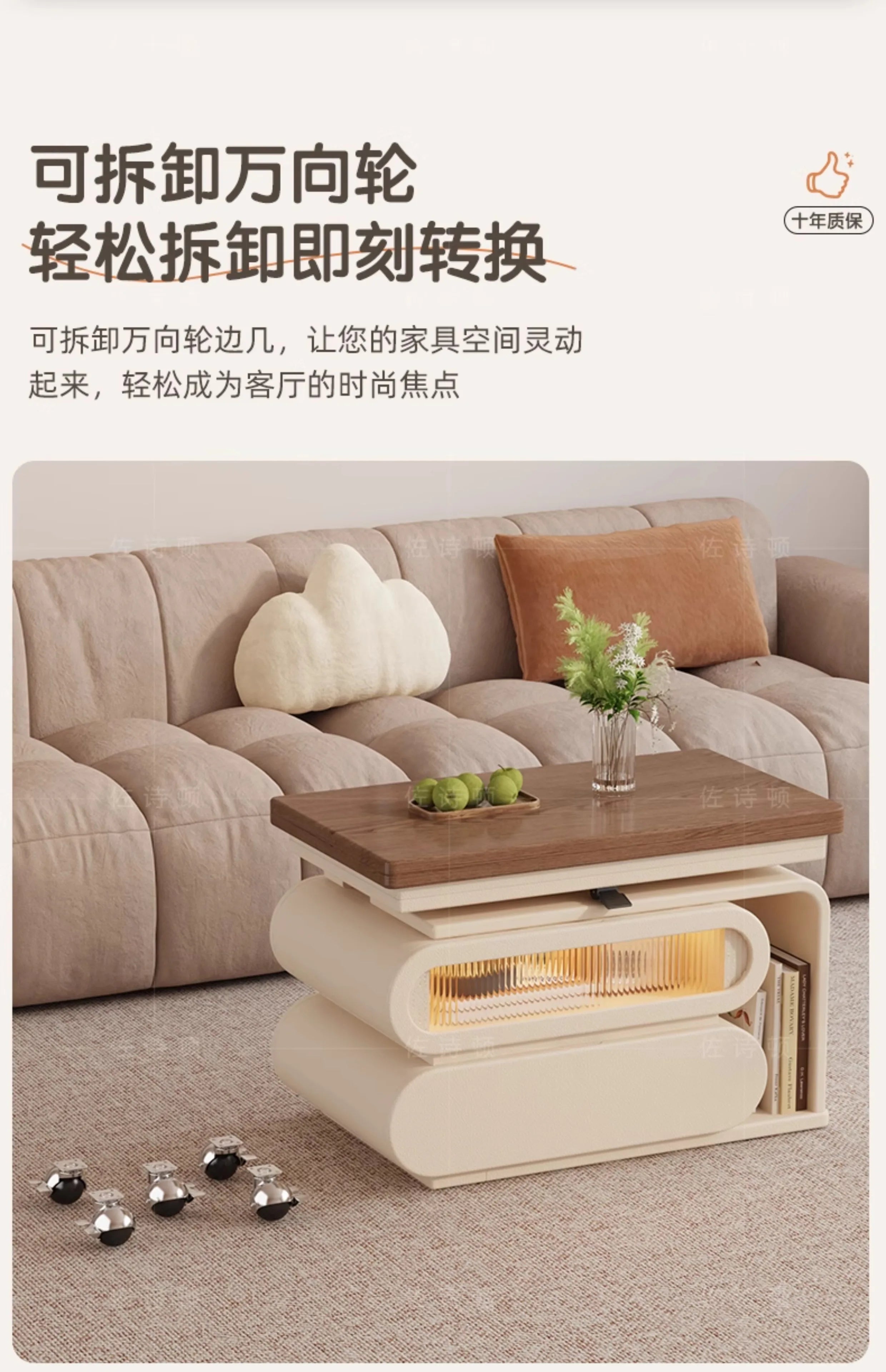 Coffee Living Room Dining Table Rise Fall Design Modern Simple Dining Table Kitchen Folding Table Basse De Salon Furnitures
