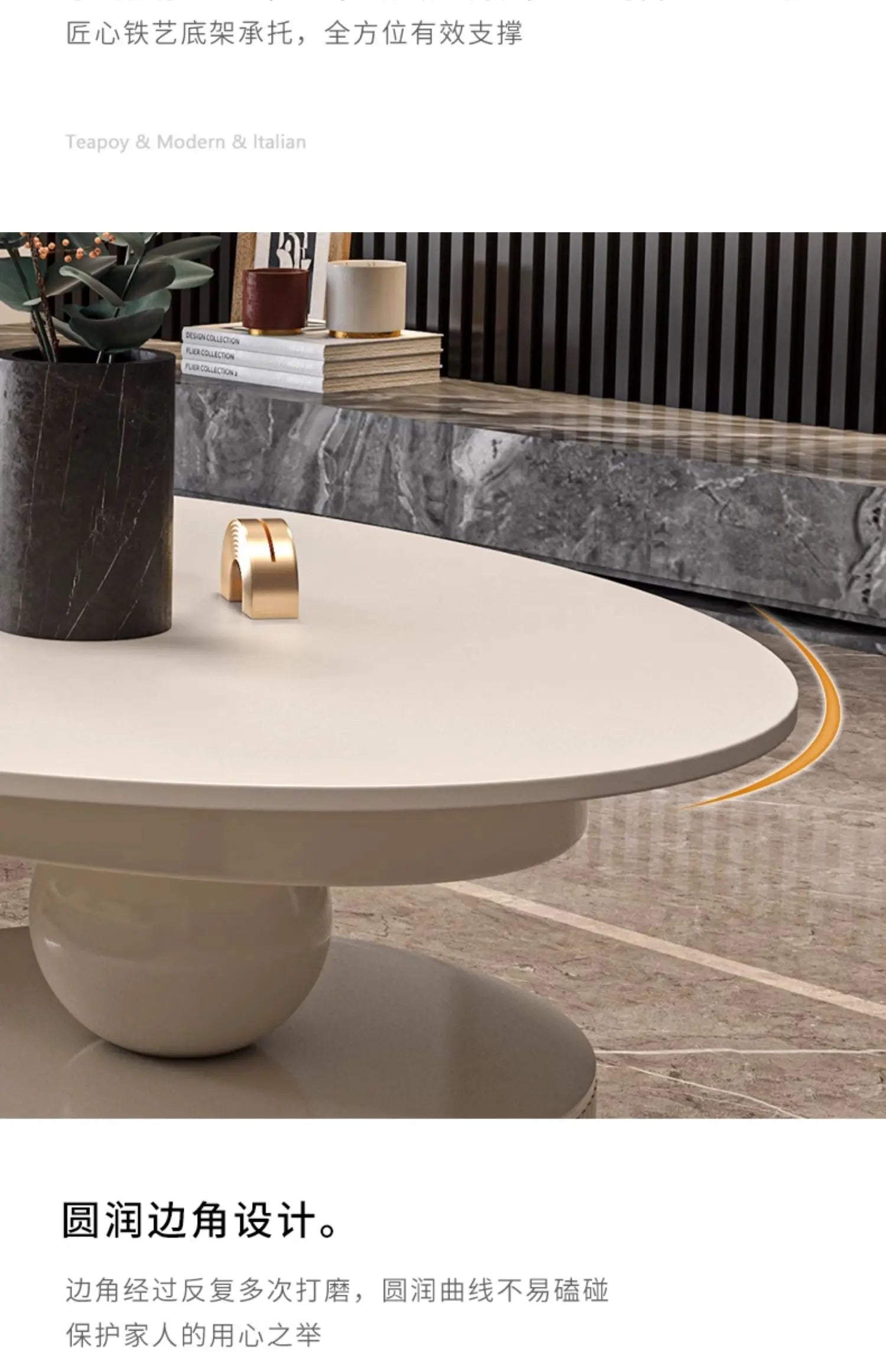 Modern Simple Coffee Table Decorative Minimalist Design Coffee Table Premiummesas De Centro Para Sala Living Room Furniture