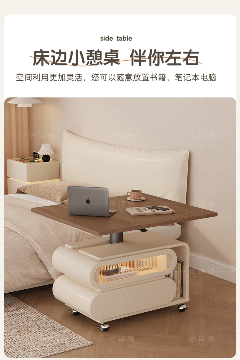 Coffee Living Room Dining Table Rise Fall Design Modern Simple Dining Table Kitchen Folding Table Basse De Salon Furnitures