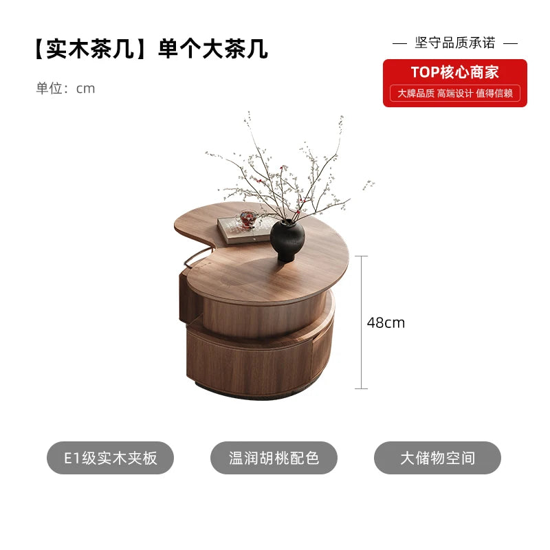 High Quality Coffee Tables Modern Luxury Drawer Designer Nordic Coffee Tables Wood Storage Koffietafels Furniture For Home