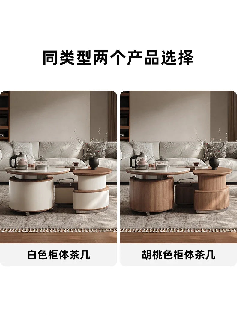 High Quality Coffee Tables Modern Luxury Drawer Designer Nordic Coffee Tables Wood Storage Koffietafels Furniture For Home