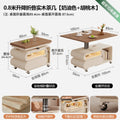 Coffee Living Room Dining Table Rise Fall Design Modern Simple Dining Table Kitchen Folding Table Basse De Salon Furnitures