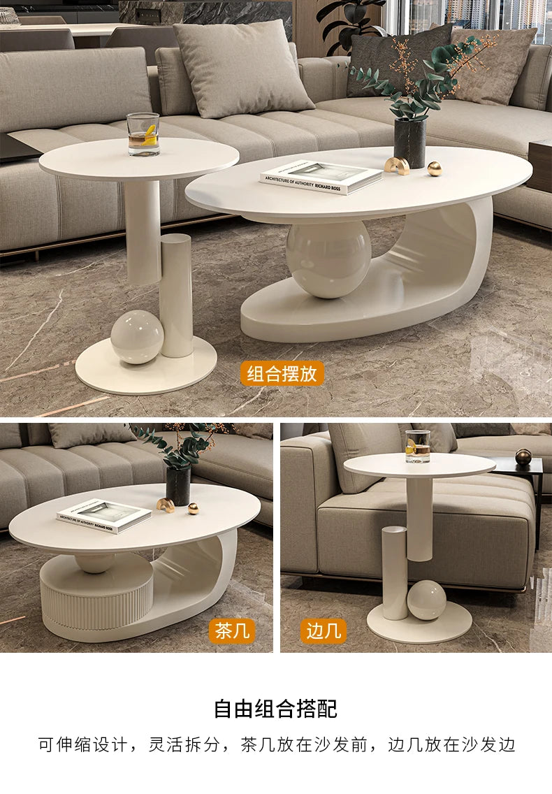 Modern Simple Coffee Table Decorative Minimalist Design Coffee Table Premiummesas De Centro Para Sala Living Room Furniture