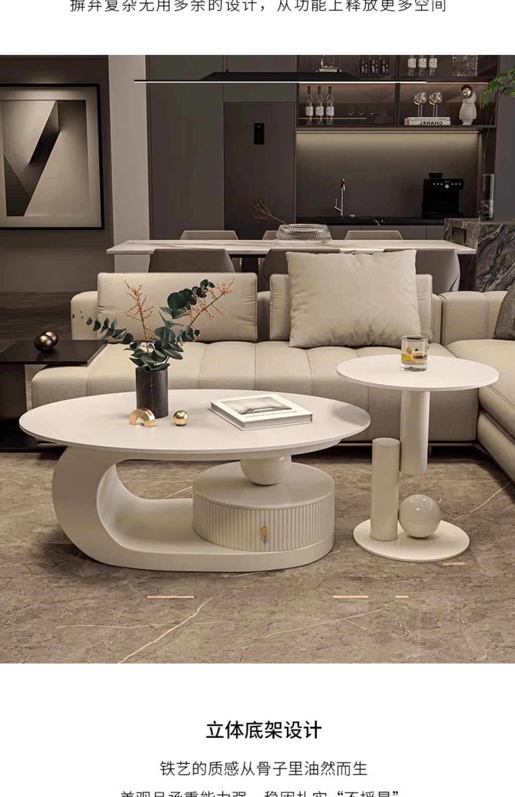 Modern Simple Coffee Table Decorative Minimalist Design Coffee Table Premiummesas De Centro Para Sala Living Room Furniture