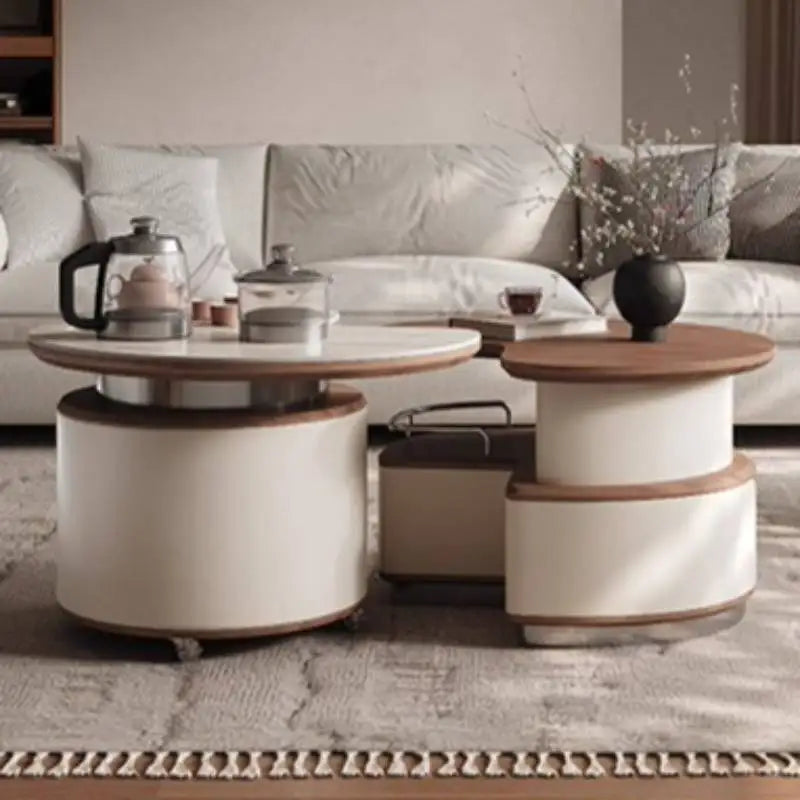 High Quality Coffee Tables Modern Luxury Drawer Designer Nordic Coffee Tables Wood Storage Koffietafels Furniture For Home