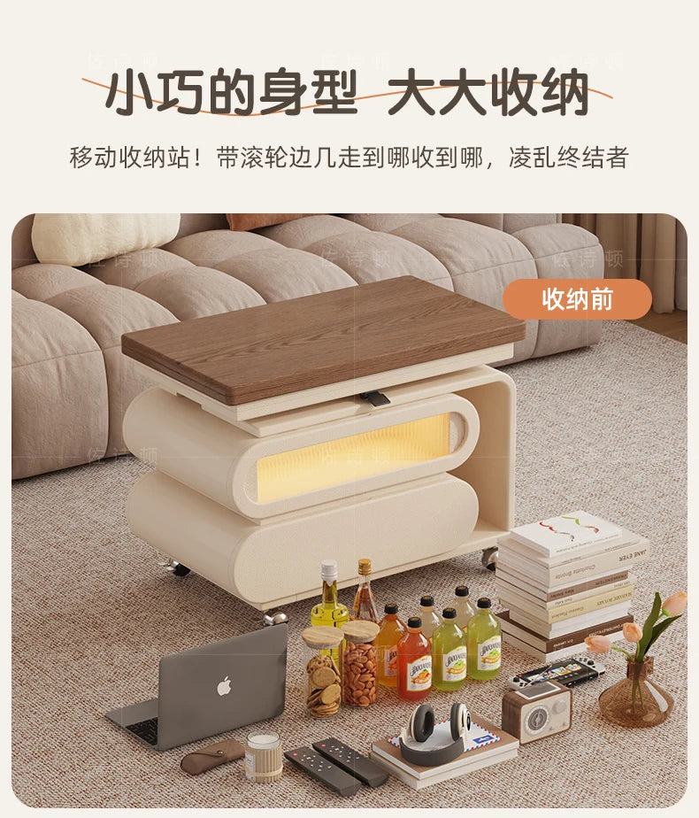 Coffee Living Room Dining Table Rise Fall Design Modern Simple Dining Table Kitchen Folding Table Basse De Salon Furnitures