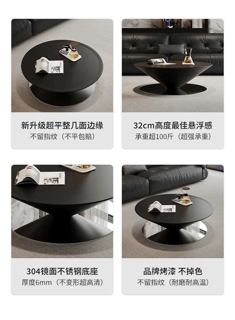 Cute Trendy Coffee Table European Classic Simple Glamour Coffee Tables Nordic Luxury Mesa Auxiliar Salon Living Room Furniture