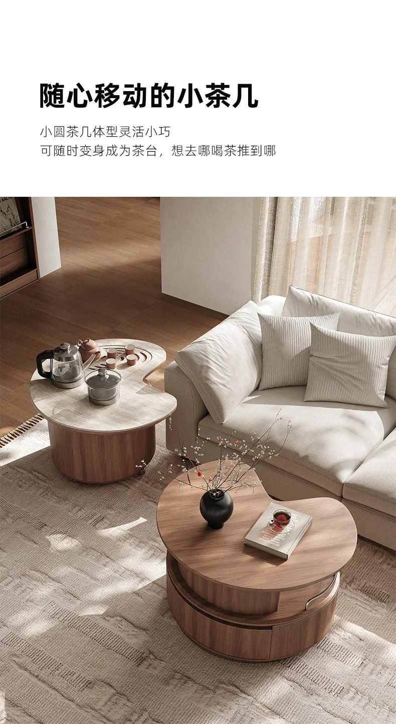High Quality Coffee Tables Modern Luxury Drawer Designer Nordic Coffee Tables Wood Storage Koffietafels Furniture For Home