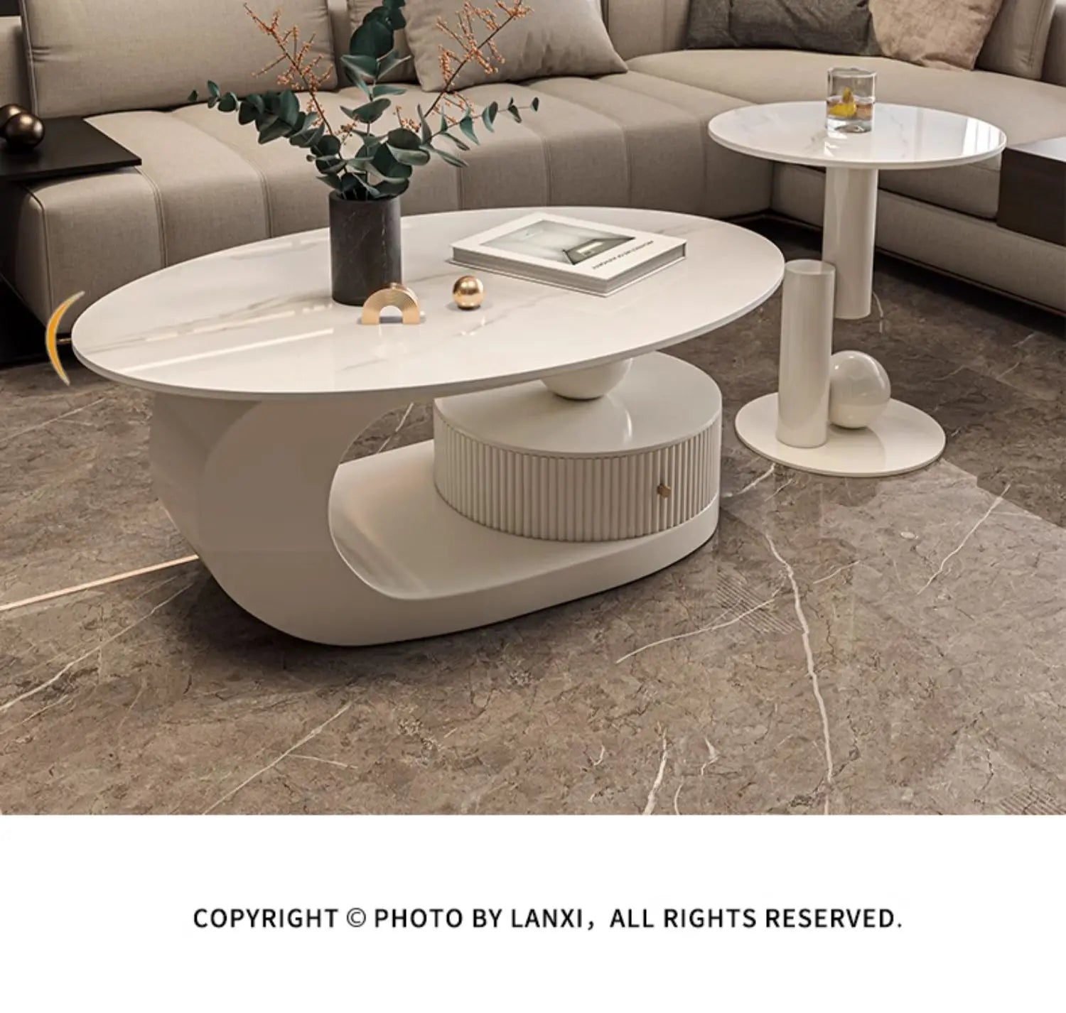 Modern Simple Coffee Table Decorative Minimalist Design Coffee Table Premiummesas De Centro Para Sala Living Room Furniture