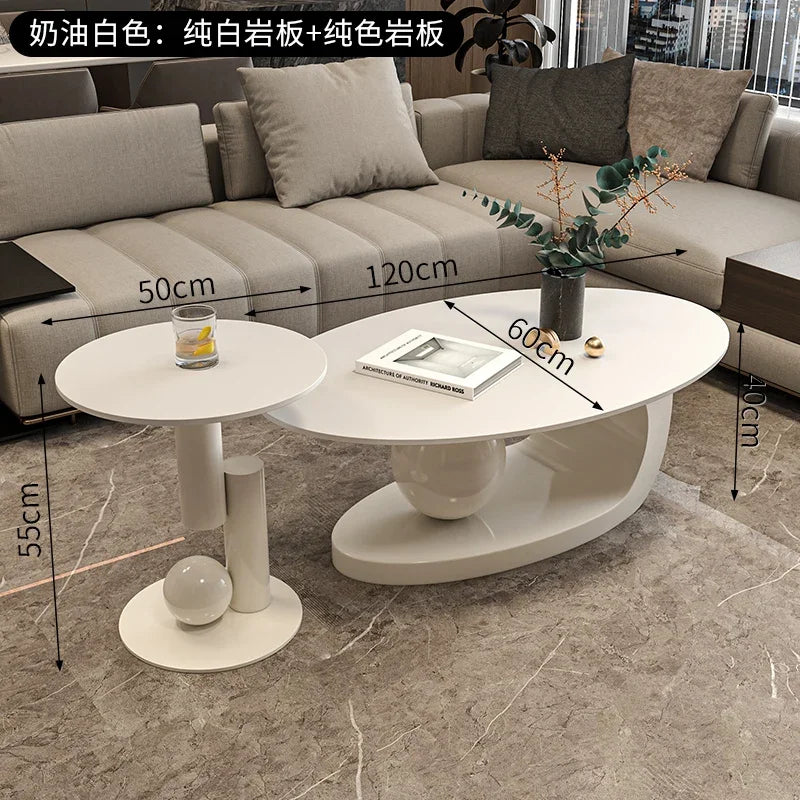 Modern Simple Coffee Table Decorative Minimalist Design Coffee Table Premiummesas De Centro Para Sala Living Room Furniture