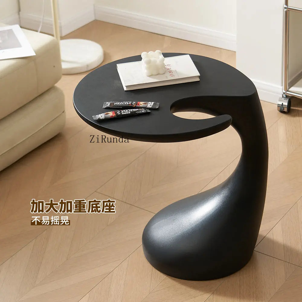 Simple modern corner table, living room sofa, small table, special-shaped coffee table